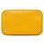 Borsa bucket Prada Yellow Medium Saffiano Cuir Panier - vista 3
