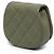 Clutch Chanel Coco Mail Mini em pele de bezerro acolchoada verde com corrente - vista 2