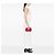 Chanel Neceser Curvy de piel de cordero acolchada Medium CC Rojo - vista 6