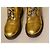 Botas de couro dourado com atacadores Dolce & Gabbana Junior - vista 5