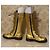 Botas de couro dourado com atacadores Dolce & Gabbana Junior - vista 7