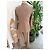 Autre Marque Completo Tailleur Pantalone e Giacca a Quadri Marrone - vista 3