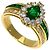 Van Cleef & Arpels Smaragd- und Diamantbandring
