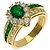Van Cleef & Arpels Smaragd- und Diamantbandring - Ansicht 2