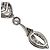 Collana Cartier Nuage in diamanti e oro bianco 18K - vista 6