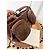 Prada Schultertasche aus braunem Tweed - Ansicht 11