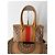 Borsa Bowling Gucci Monogram in Tela e Pelle - vista 3