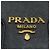 Borsa a tracolla con catena in pelle Saffiano Prada - vista 12