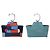 Hermès NUOVA BORSA A MANO HERMES PETIT H REVERSIBLE ECHEC AU ROI CACHEMIRE PELLE BAG