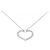 Collana Cartier C Heart 750 White Gold