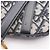 Borsa Dior Saddle in tela jacquard Oblique e pelle - vista 5
