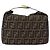 FENDI Zucca Canvas Vanity Hand Bag Black Brown - vista 13