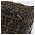FENDI Zucca Canvas Vanity Hand Bag Black Brown - vista 16