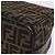 FENDI Zucca Canvas Vanity Hand Bag Black Brown - vista 18