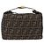 FENDI Zucca Canvas Vanity Hand Bag Black Brown - vista 2