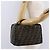 FENDI Zucca Canvas Vanity Hand Bag Black Brown - vista 26
