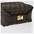 FENDI Zucca Canvas Vanity Hand Bag Black Brown - vista 9
