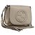 GUCCI Soho Chain Shoulder Bag Leather Gold 323190
