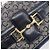 Céline CELINE C Saluki Shoulder Bag Canvas Navy Gold Tone - vista 16