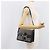 Céline CELINE C Saluki Shoulder Bag Canvas Navy Gold Tone - vista 26