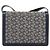 Céline CELINE C Saluki Shoulder Bag Canvas Navy Gold Tone - vista 3