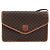 Céline CELINE Macadam Shoulder Bag PVC Brown Gold Tone - vista 2