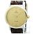 Omega De Ville vergoldete Quartz Damenuhr