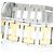 Hermès Orologio da uomo HERMES Clipper in acciaio placcato oro Quartz CL6.720 - vista 3