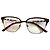 Burberry B1313-Q Occhiali Farfalla Cat-Eye - Bordeaux e Oro