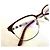 Burberry B1313-Q Occhiali Farfalla Cat-Eye - Bordeaux e Oro - vista 8