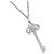 Collana Tiffany & Co. Chiave Iris in Platino e Diamanti