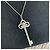 Collana Tiffany & Co. Chiave Iris in Platino e Diamanti - vista 4