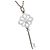 Collana Tiffany & Co. Keys Oro Bianco e Diamanti Nodo Cinese