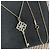 Collana Tiffany & Co. Keys Oro Bianco e Diamanti Nodo Cinese - vista 2
