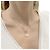 Collana Hermès "Chaîne d'Ancre Contour" in oro rosa e diamanti. - vista 5