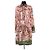 Vestido Gucci de seda rosa