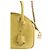 Borsa a mano in pelle gialla The Kooples - vista 3