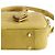 Borsa a mano in pelle gialla The Kooples - vista 5