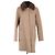Abrigo de lana Max & Moi Camel