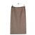 Falda de lana Bottega Veneta camel