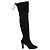 Stivali Stuart Weitzman in camoscio nero