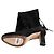 Stivali Stuart Weitzman in camoscio nero - vista 6