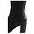 Botas de piel negra Free Lance - vista 5