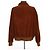 Chaqueta Soeur de algodón marrón - vista 4