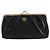 Pochette Emmanuelle Khanh in pelle nera