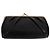Pochette Emmanuelle Khanh in pelle nera - vista 3