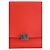 Trapèze Céline Trapeze Leder Tasche orange - Ansicht 2