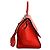 Trapèze Céline Trapeze Leder Tasche orange - Ansicht 3