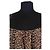 Autre Marque Vestido Saint Laurent de seda marrón - vista 2
