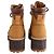 Maje Schnürstiefel aus Leder camel - Ansicht 2